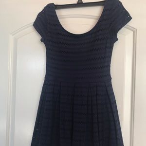 Navy blue dress